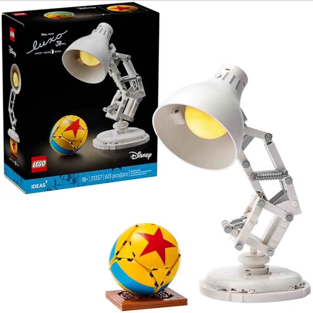 LEGO Ideas Disney Pixar Luxo Jr. 21357 | Desk Decor Collectible | New in Box
